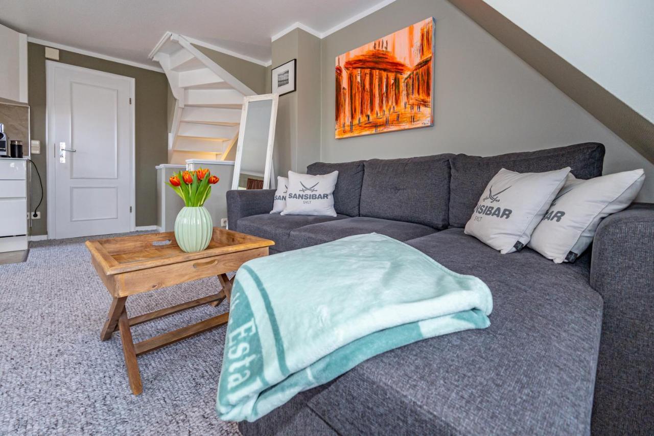 Gemuetliche Wohnung Unter Reet Mit Pool Und Sauna In Keitum Kültér fotó
